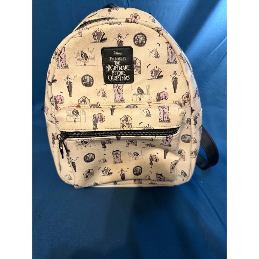 Loungefly Disney Nightmare Before Christmas Pastel Mini Backpack See Pics!